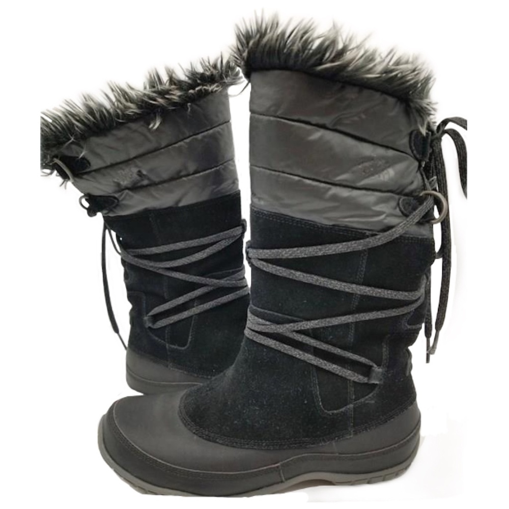 The North Face Black Jozie Purna Winter Boots, Sz 9